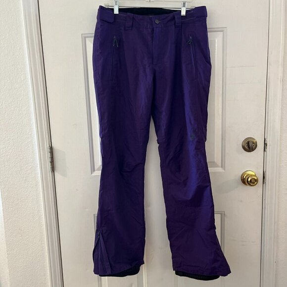 Orage Woman's Prime 10 Purple Outdoor Winter Ski open day Pants Sz Lr - Picture 1 of 11